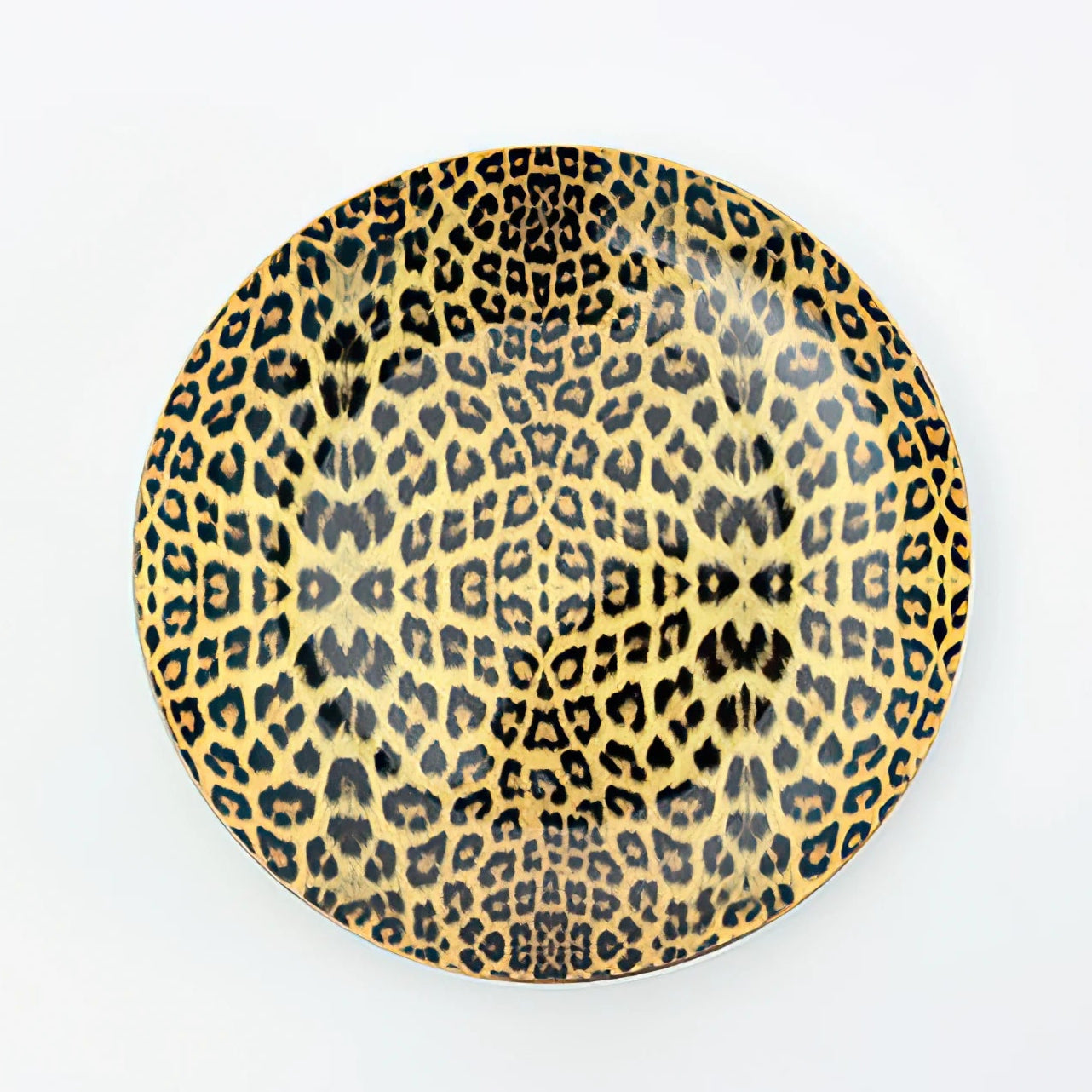 Luxury Leopard Print Bone China Tea Set Items