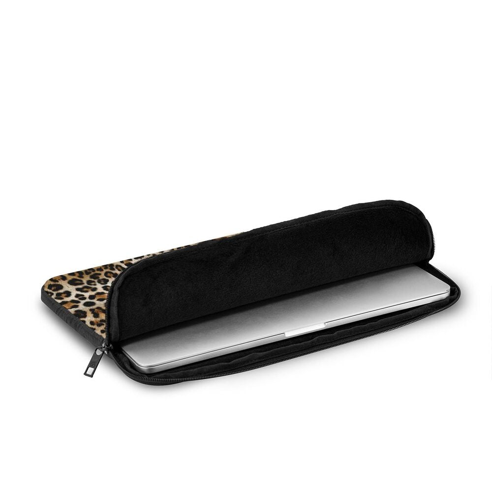 Leopard Print Laptop Sleeve (12–17 Inch)