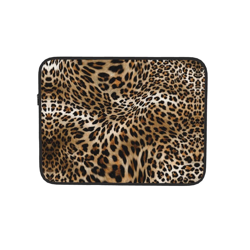 Leopard Print Laptop Sleeve (12–17 Inch)