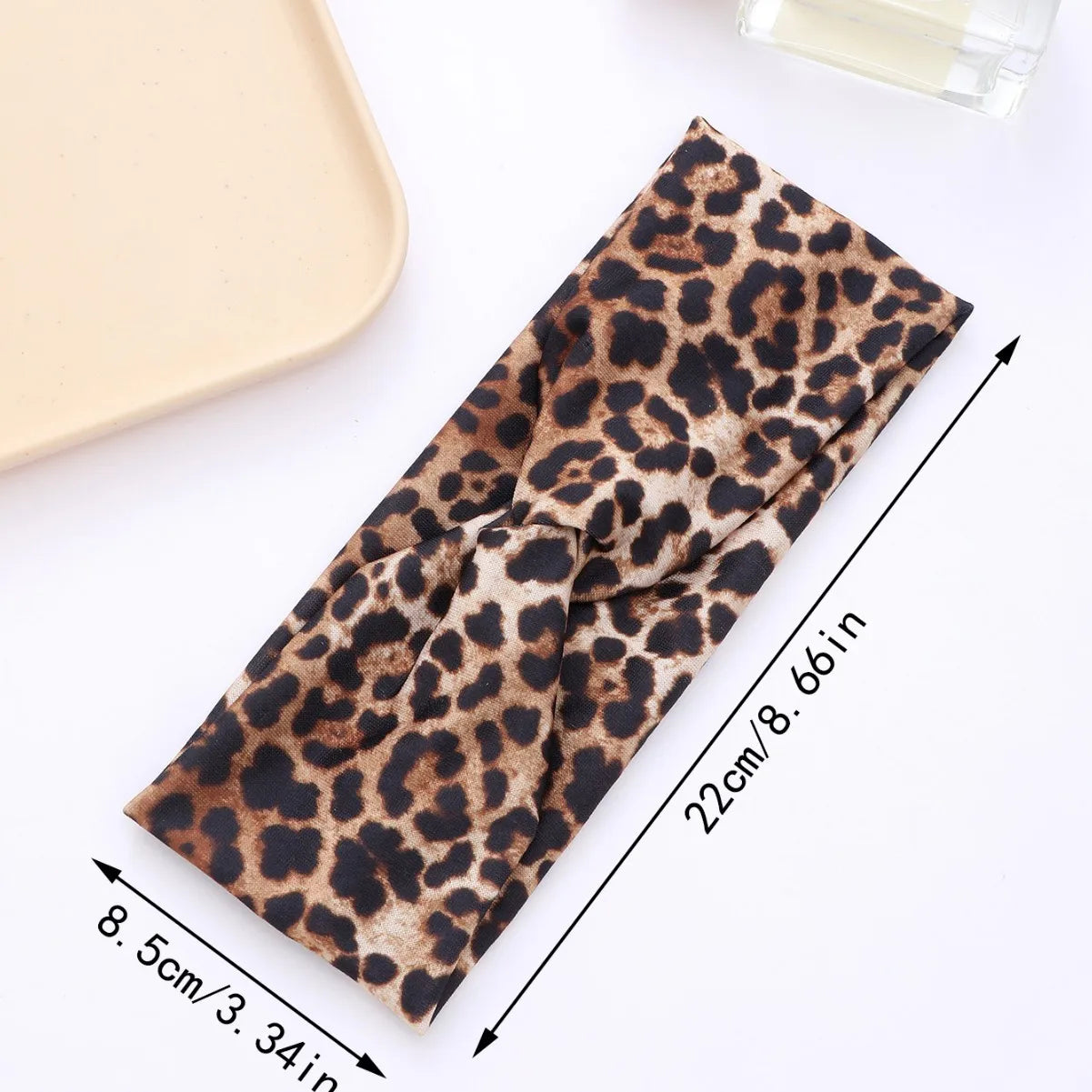 Leopard Print Sports Headbands