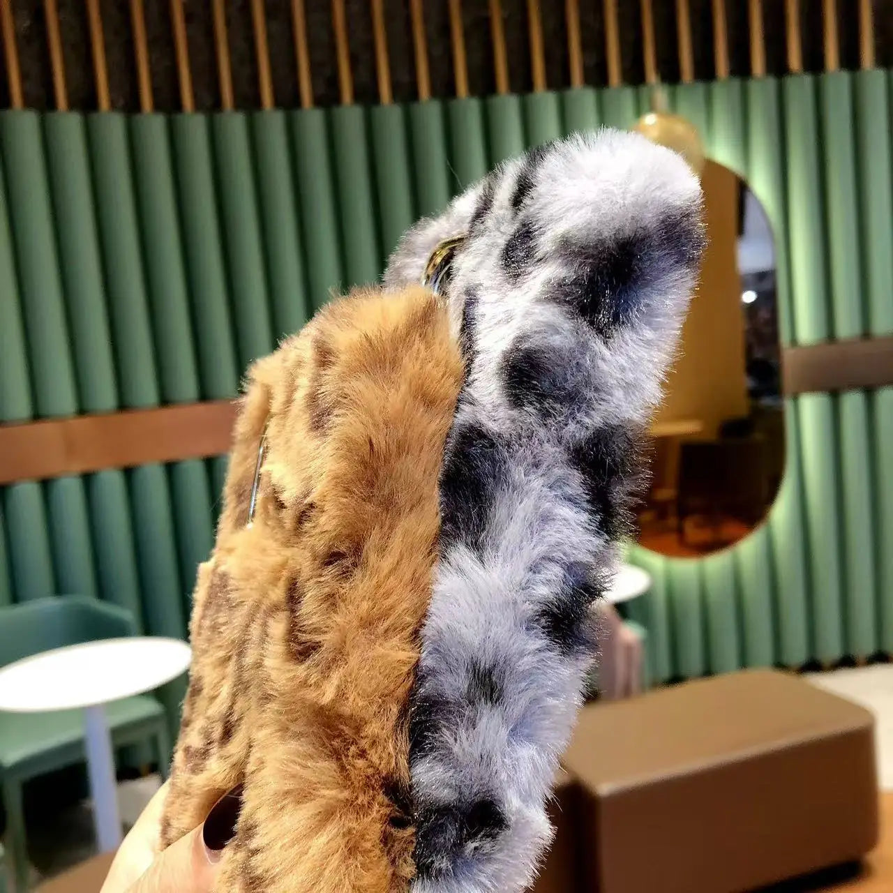 Plush Leopard iPhone Case