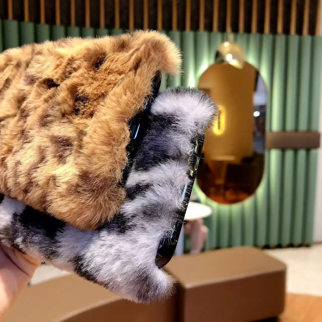 Plush Leopard iPhone Case