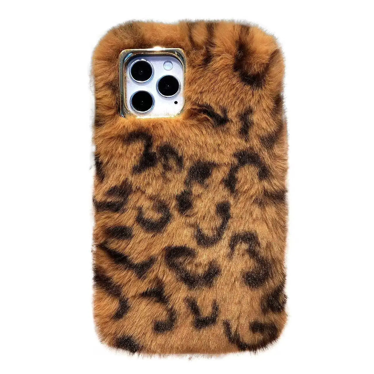 Plush Leopard iPhone Case