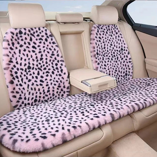 Winter Warm Y2K Faux Fur Car Seat Cover