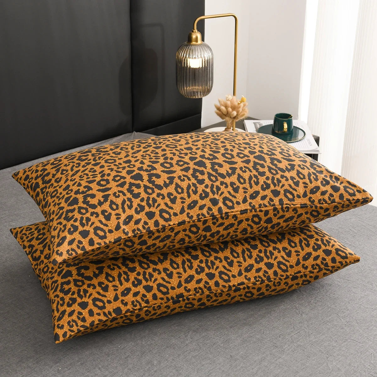 Leopard Print Duvet Cover Set