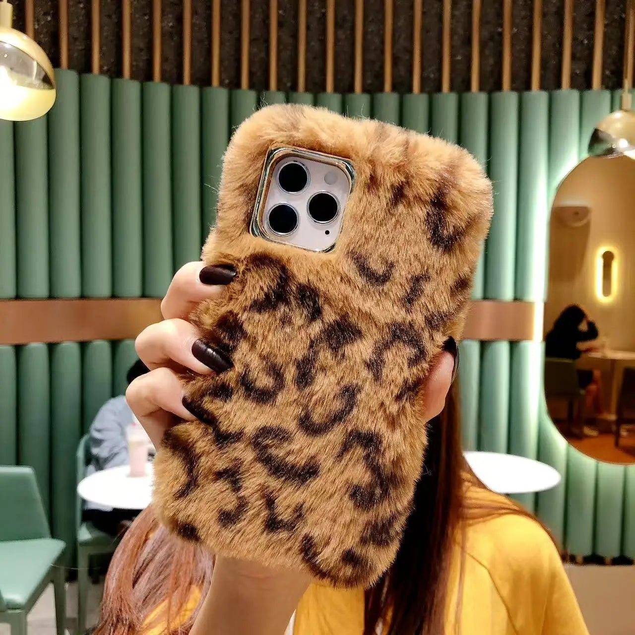 Plush Leopard iPhone Case