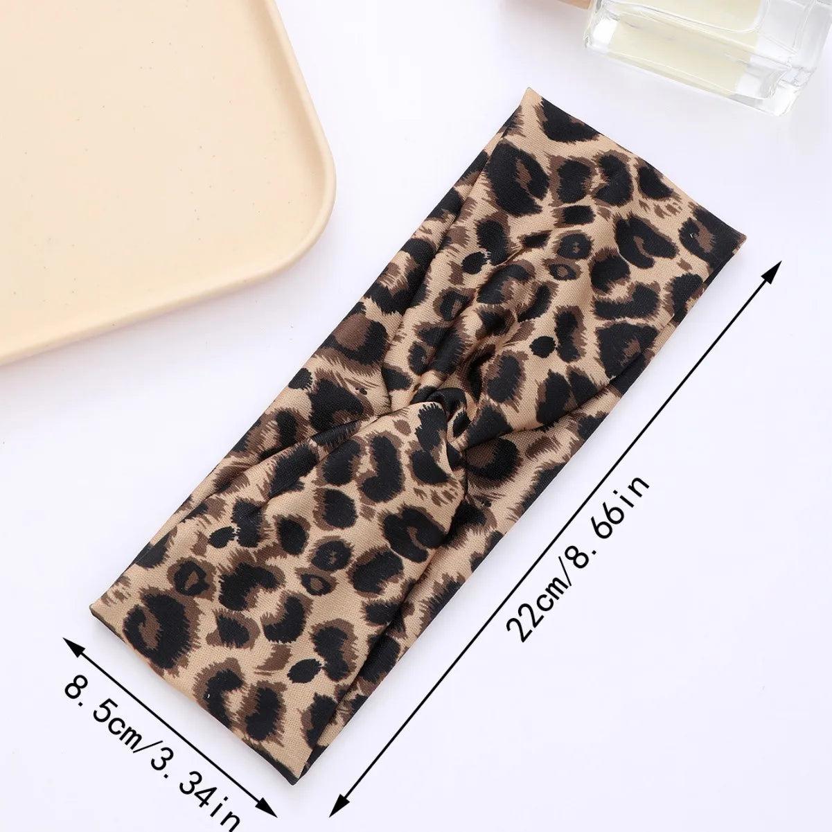 Leopard Print Sports Headbands