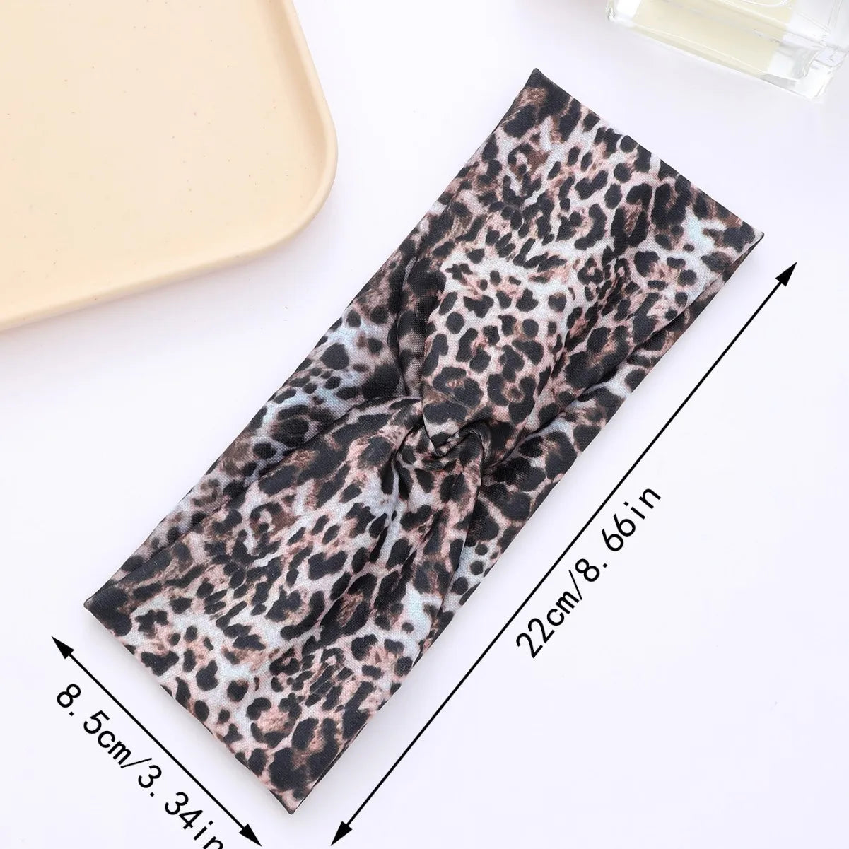 Leopard Print Sports Headbands