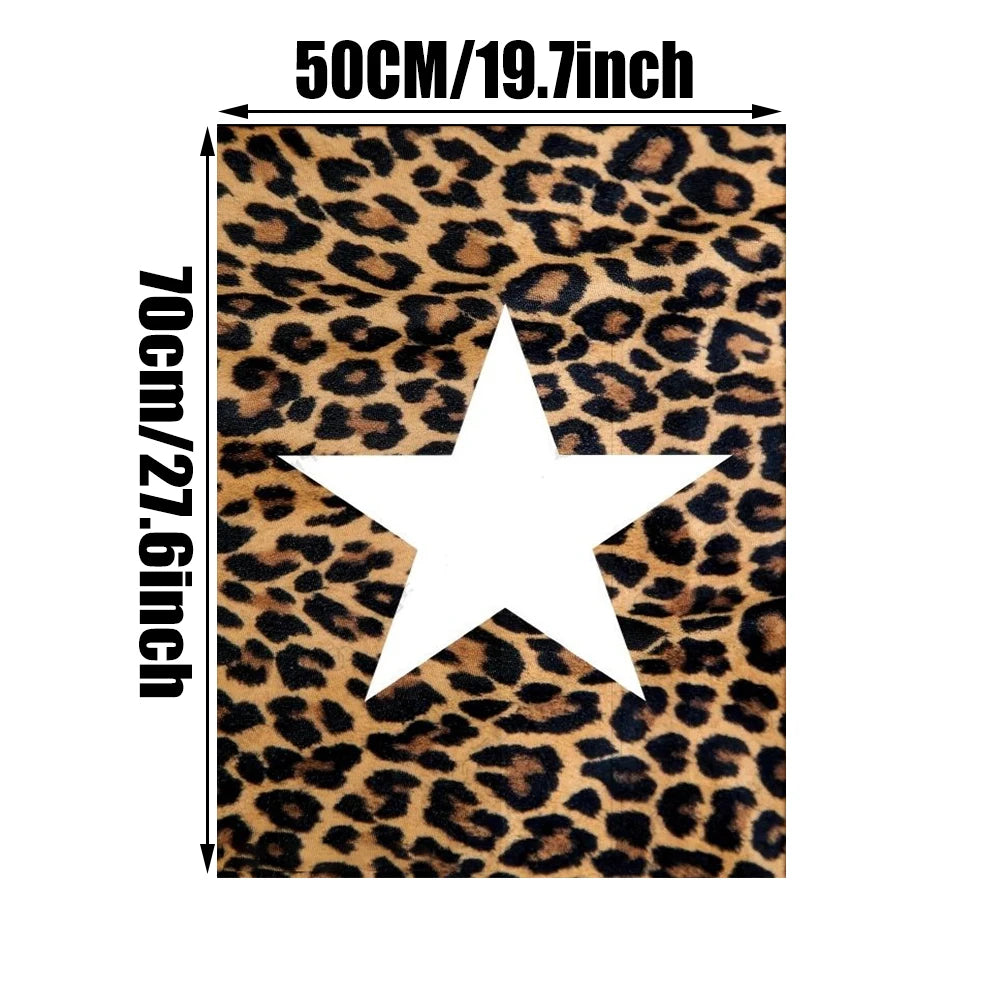 Leopard Print Poster Abstract Wall Art - Poster Only